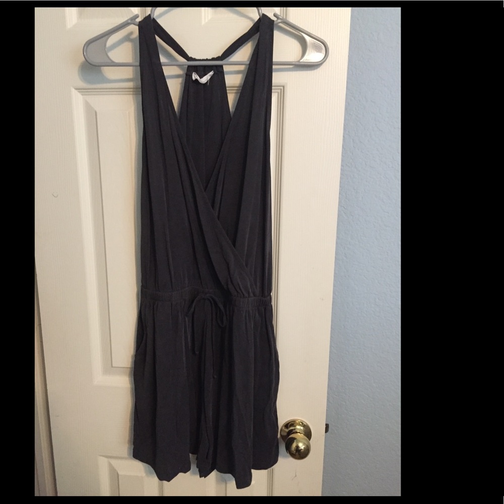 LUSH Grey Romper