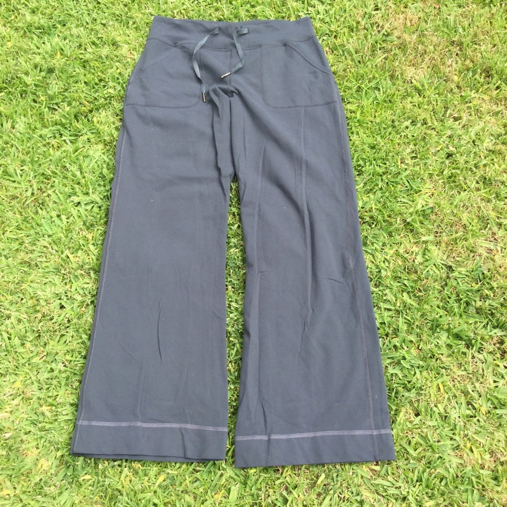 Lululemon after yoga pants grey size 6