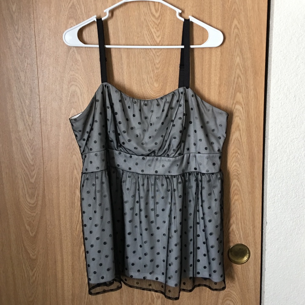 Torrid poke a dot cami size 1