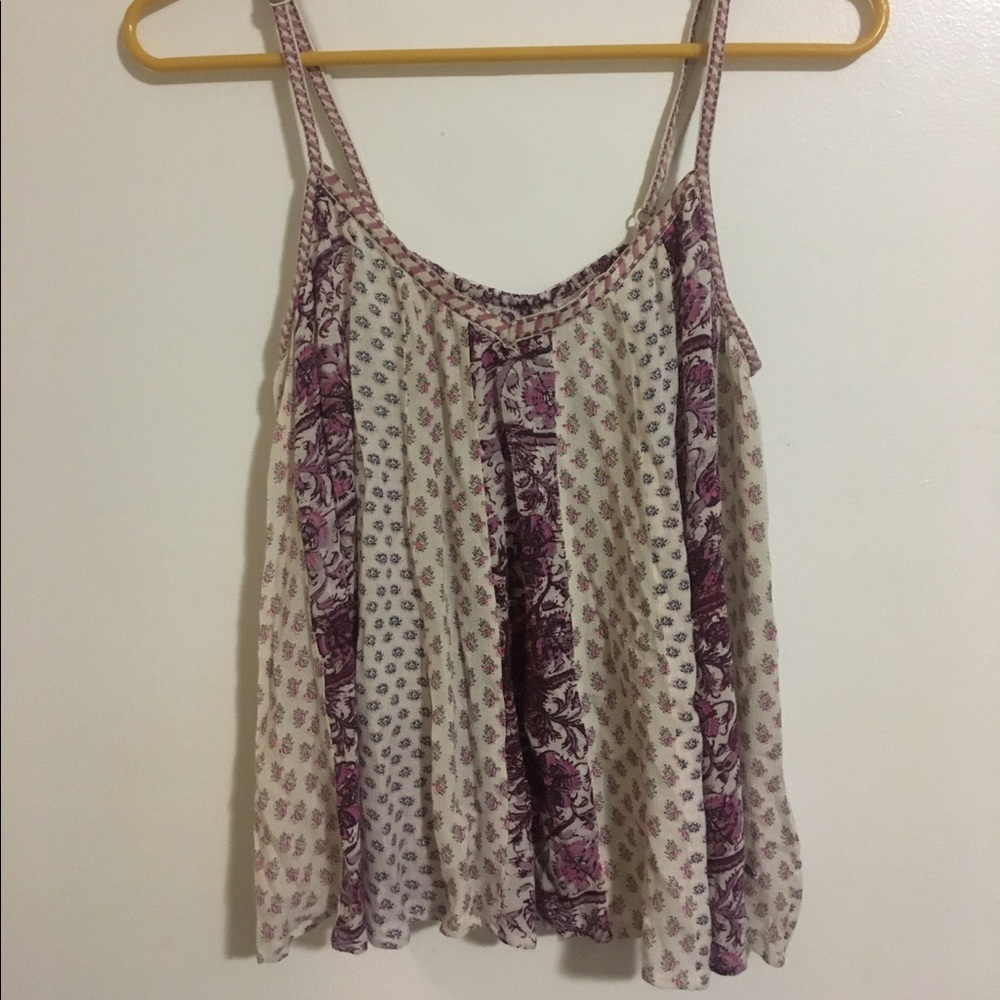 nwot patterned american eagle tank