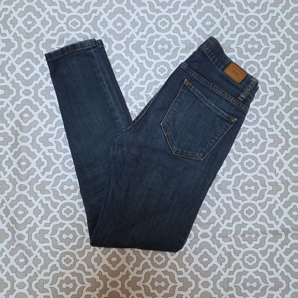 BDG Mid Rise Twig Ankle Skinny Jeans - 28