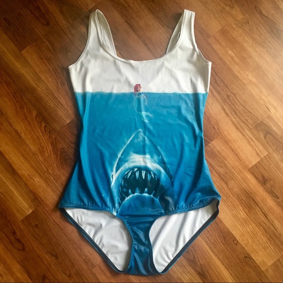 Blackmilk Other - Black Milk Shark vs Mermaid Swimsuit Disney Ariel