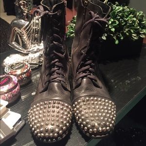 Steve Madden studded boots