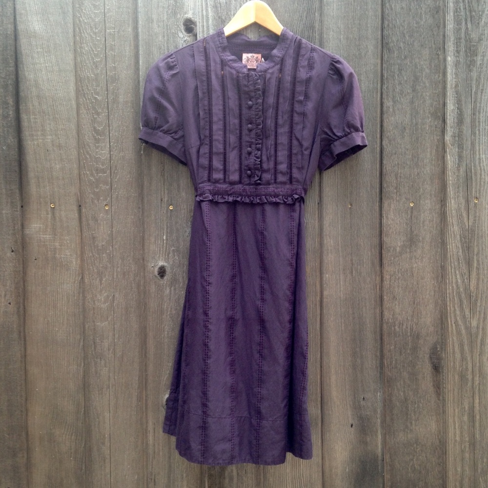 Juicy Couture grape purple dress
