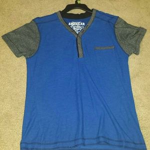 Adult Small - American Republic V-neck shirt