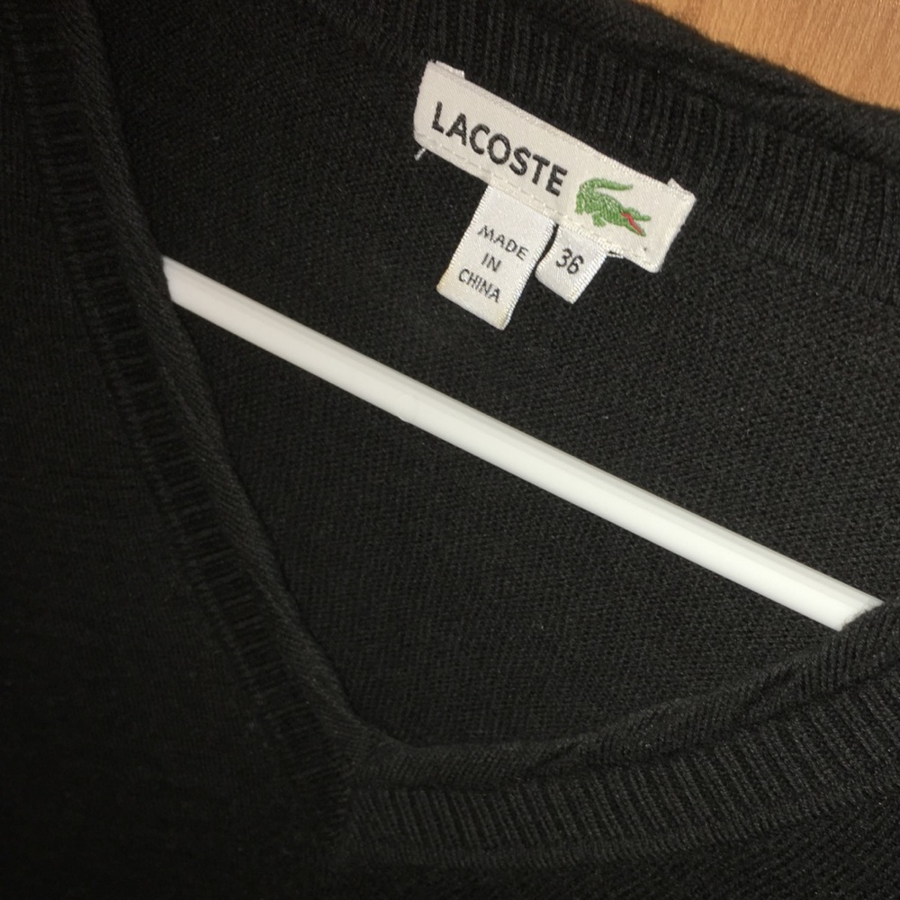 Lacoste knit sweater