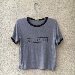brandy melville killin' it t-shirt