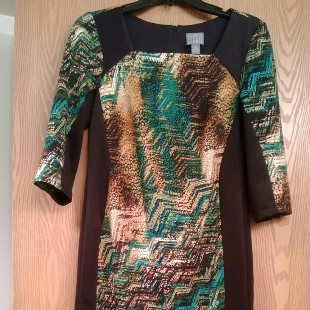 Rabbit Rabbit Rabbit Designs Multi-Colored Dress