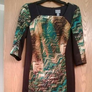 Rabbit Rabbit Rabbit Designs Multi-Colored Dress