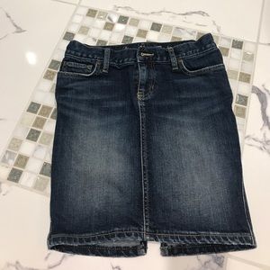 Abercrombie & Fitch Denim Pencil Skirt size 00