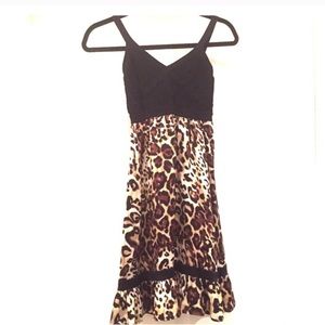 Bebe Leopard Dress