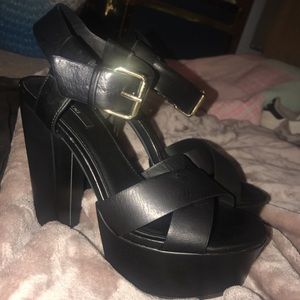 Forever 21 Chunk Heels