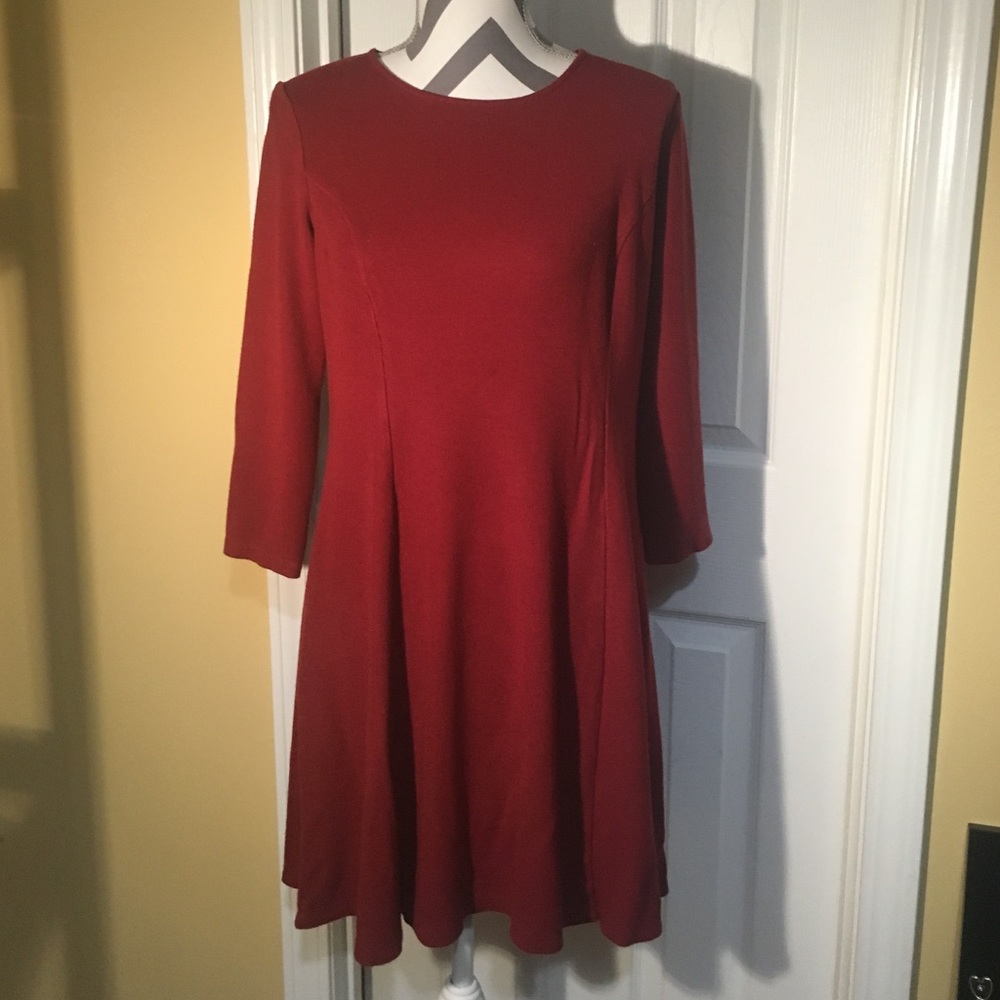 Burnt Orange Dress