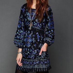 ISO Blue Free people Russian doll dress