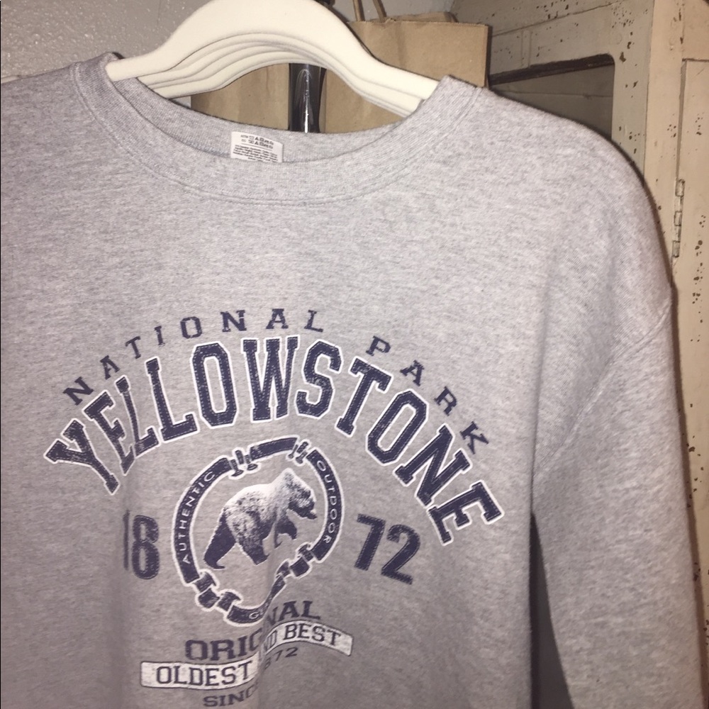 Brandy Melville Yellowstone National Park Crewneck
