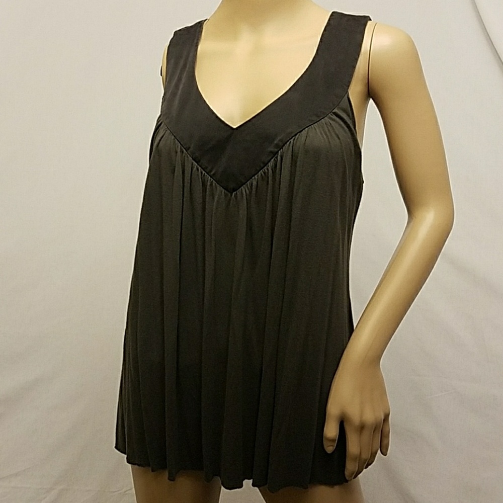 MATTY M Tank top blouse soft shirt L