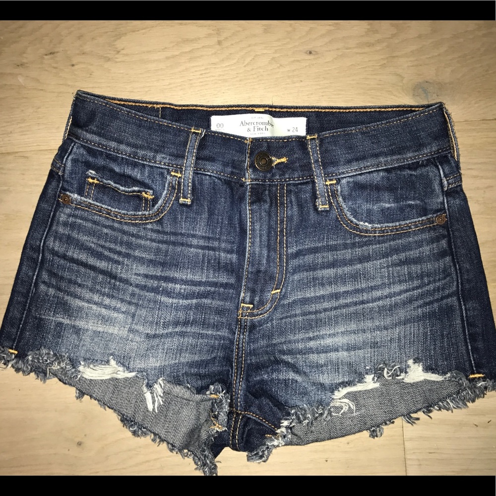 Denim Abercrombie and fitch shorts