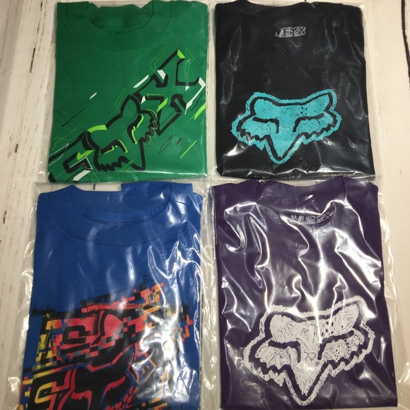 🆕 Fox Racing 12 Kids T Shirt Bundle 🦊 - Picture 2 of 7