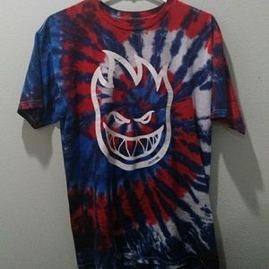 tye dye spitfire tee
