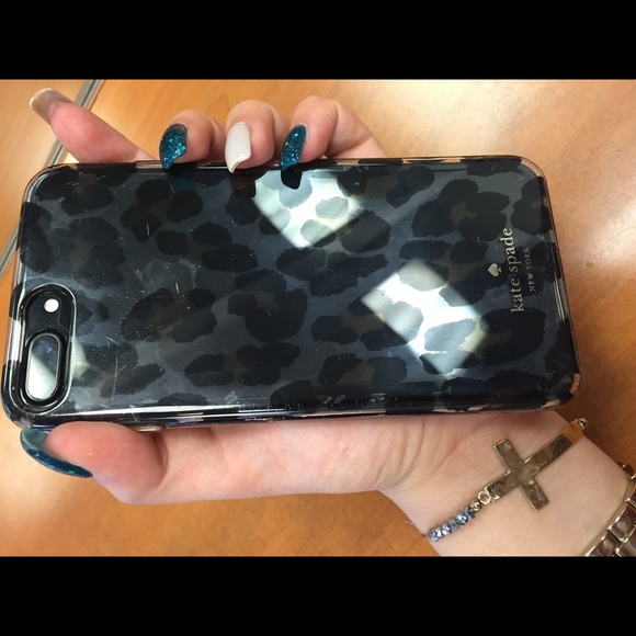 KATE SPADE LEOPARD PRINT IPHONE 7+ CASE - Picture 4 of 6