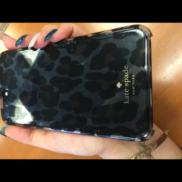 KATE SPADE LEOPARD PRINT IPHONE 7+ CASE - Picture 5 of 6