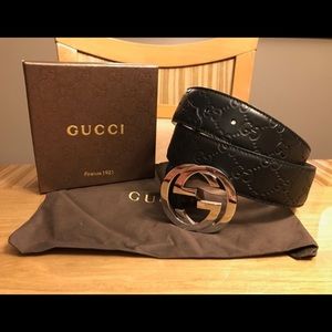 Authentic Gucci belt