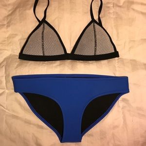 Royal Blue Triangl Bikini Bottoms *NEVER WORN*