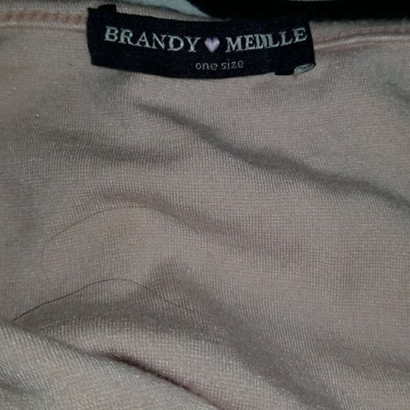 Baby Pink Over the Neck V-Neck Top - Picture 2 of 2