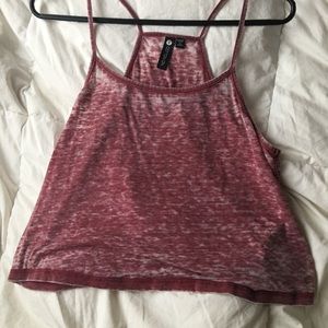 Maroon tank