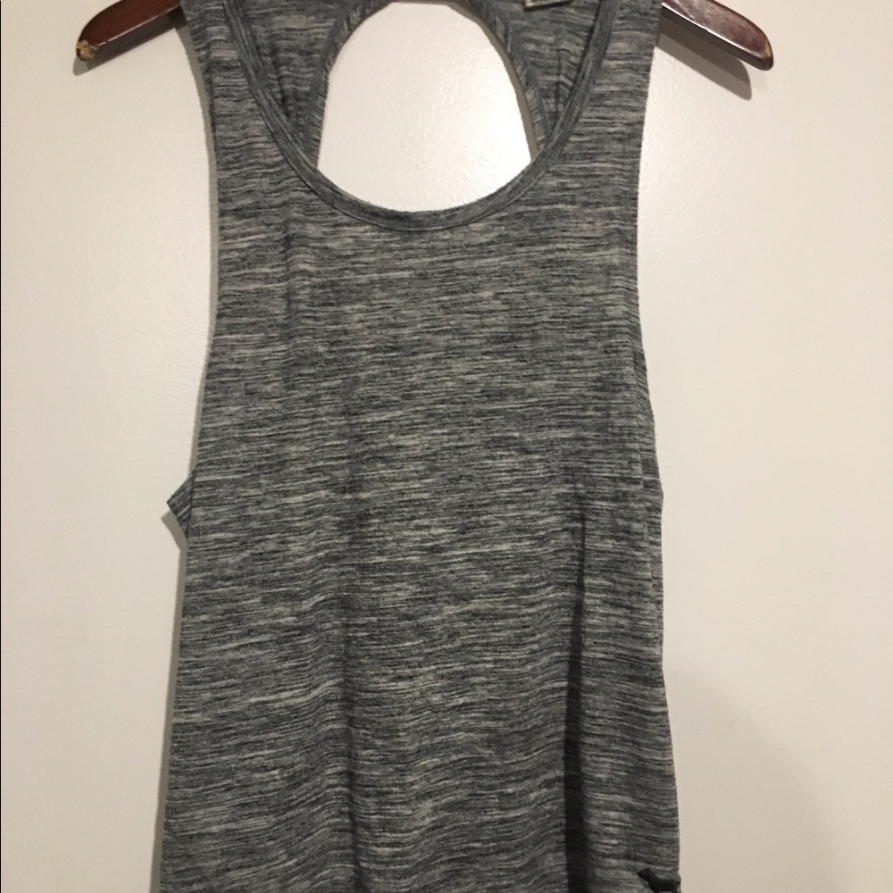 nwot PINK open back tank top