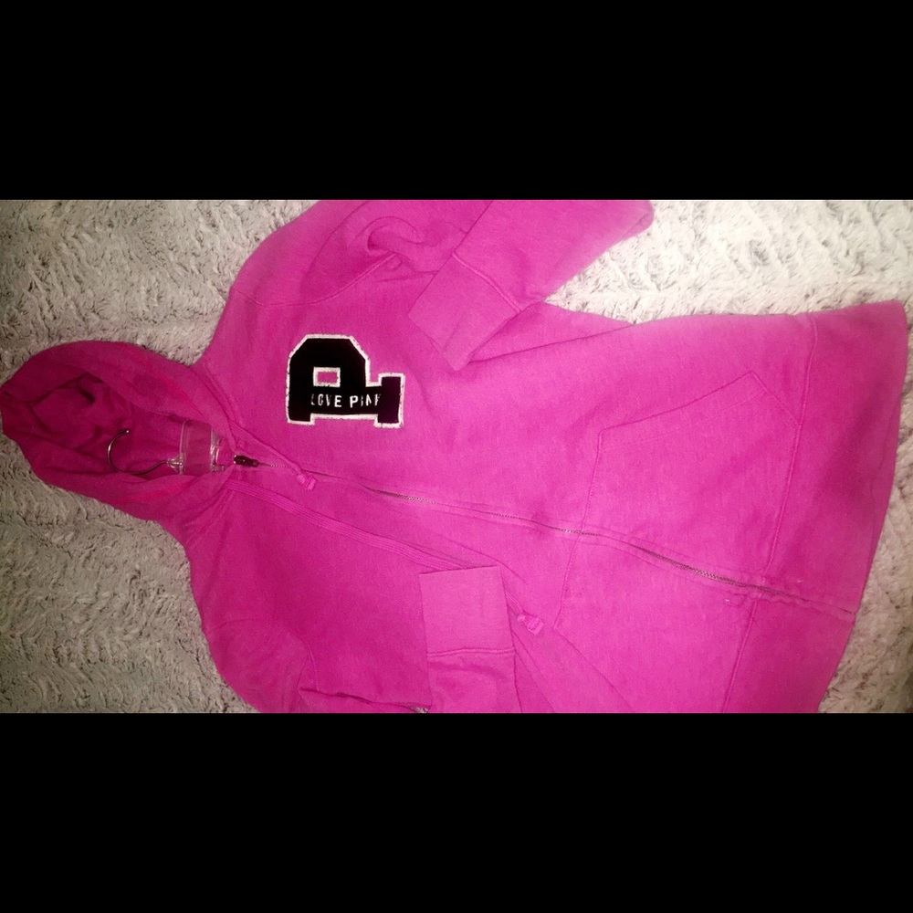 Pink Victoria secret jacket