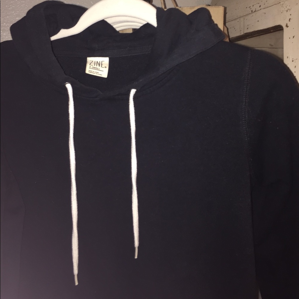 Plain Black Pacsun Hoodie/Sweatshirt