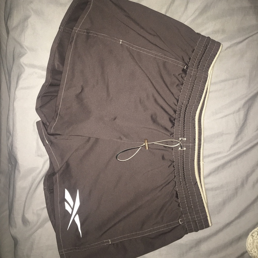 Women's Brown Reebok Workout Shorts