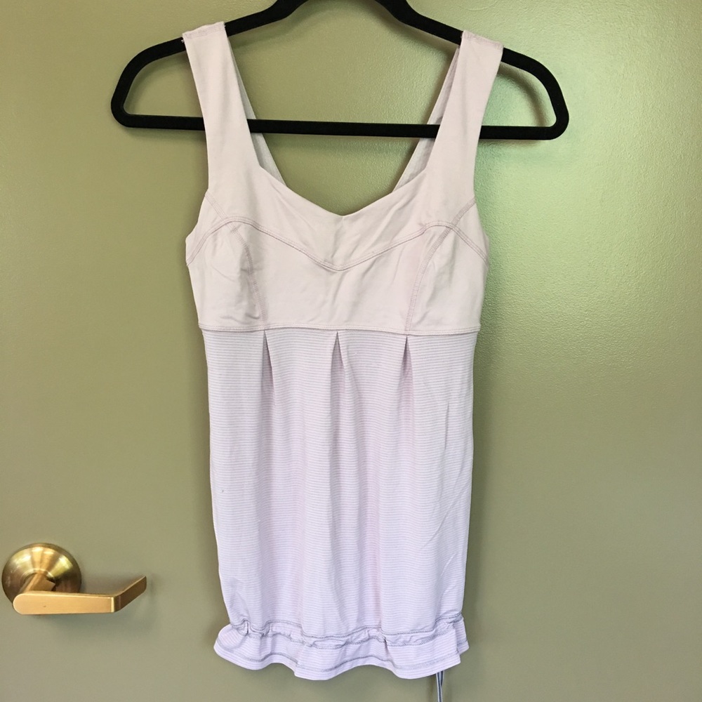 Lululemon pink workout top