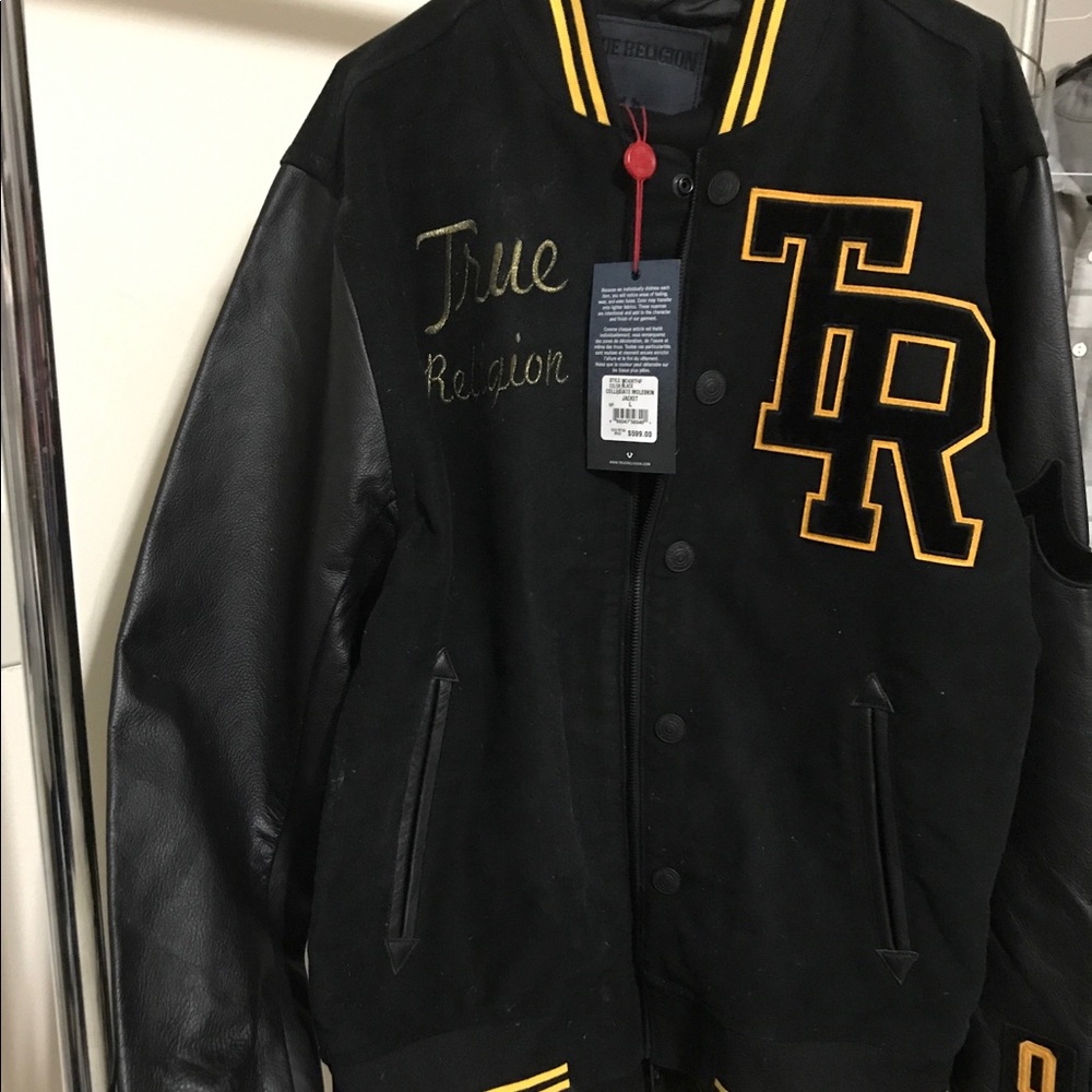 True religion varsity jacket