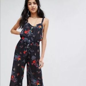 NWT Free People Moonlight Garden Jumpsuit Romper