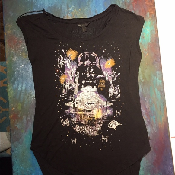 Star Wars Tops - Star Wars rock and Republic darth Vader tee