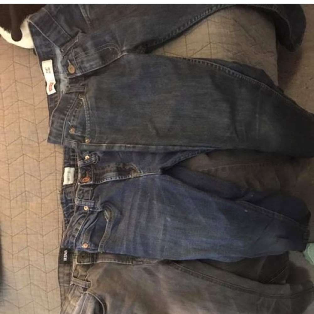 Kids size 12 Hudson and Levi's boys jeans