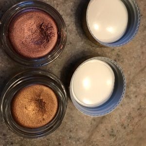 2 Kylie Cosmetics eyeshadows rose gold/copper!