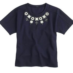 Jcrew structured top