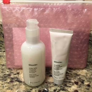 Glossier Milky Jelly Cleanser+Priming moisturizer