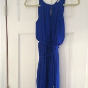 Long blue Jennifer lopes dress size x small