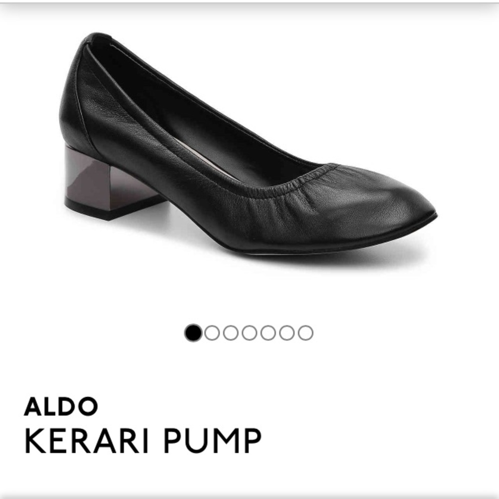 Aldo kerari block heel shoe sz 10