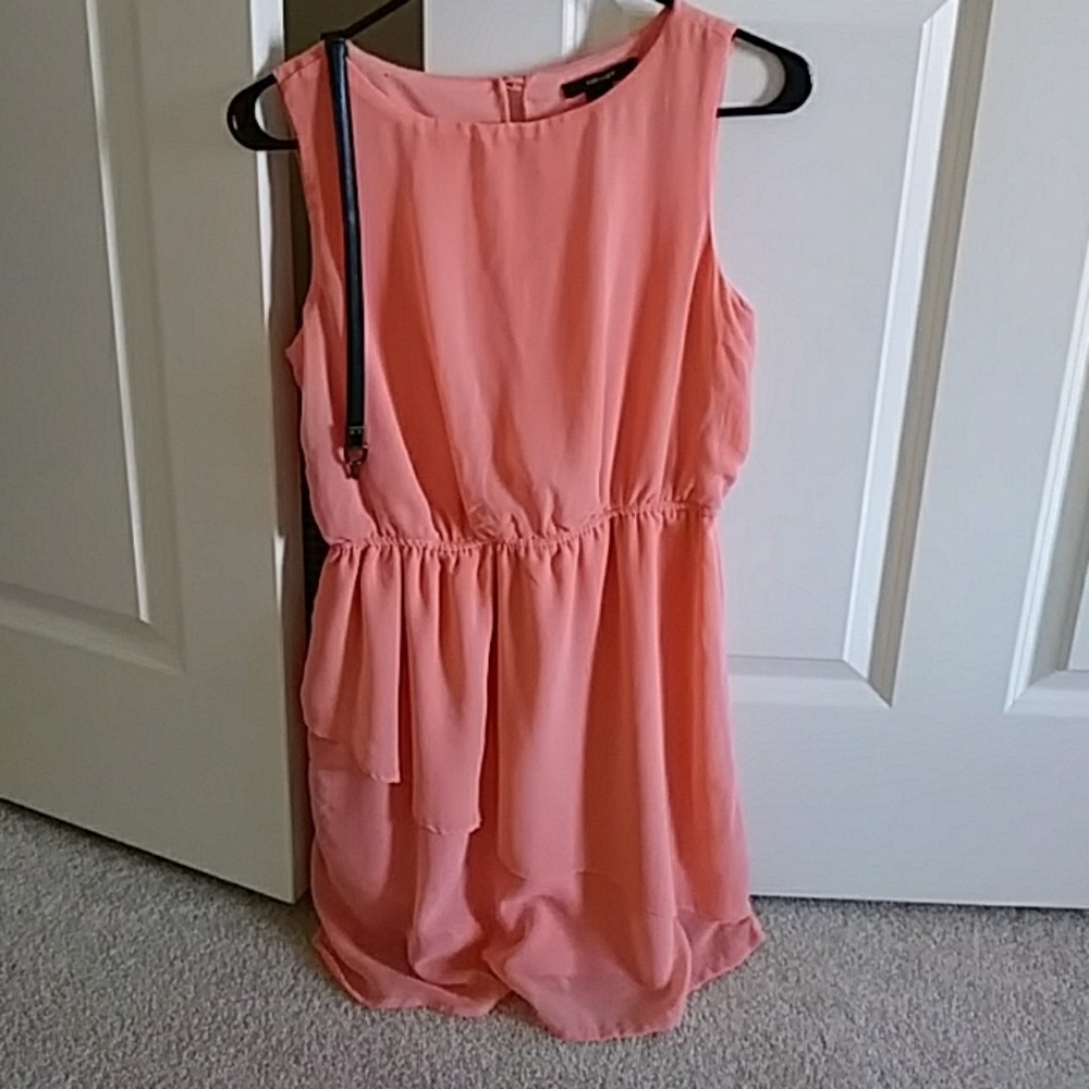 forever21 coral dress
