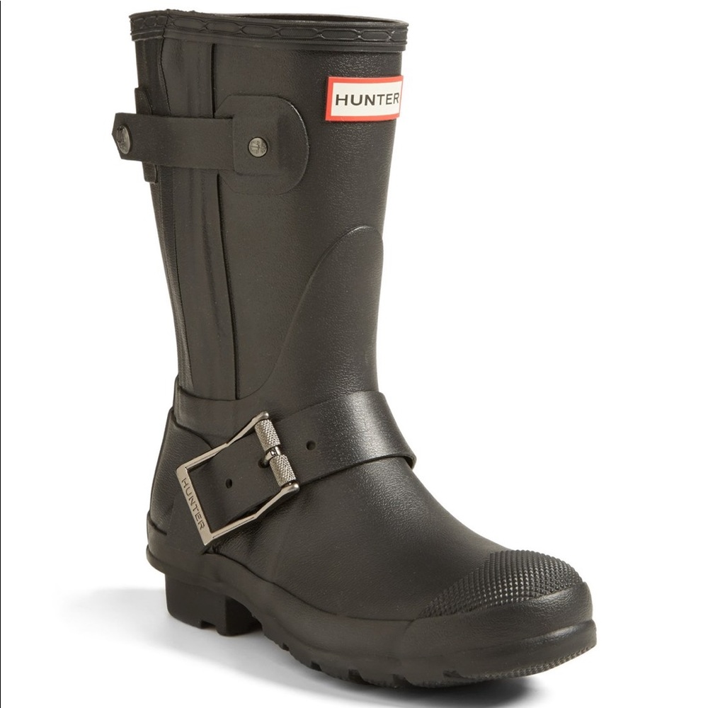 Short Moto hunter rain boot