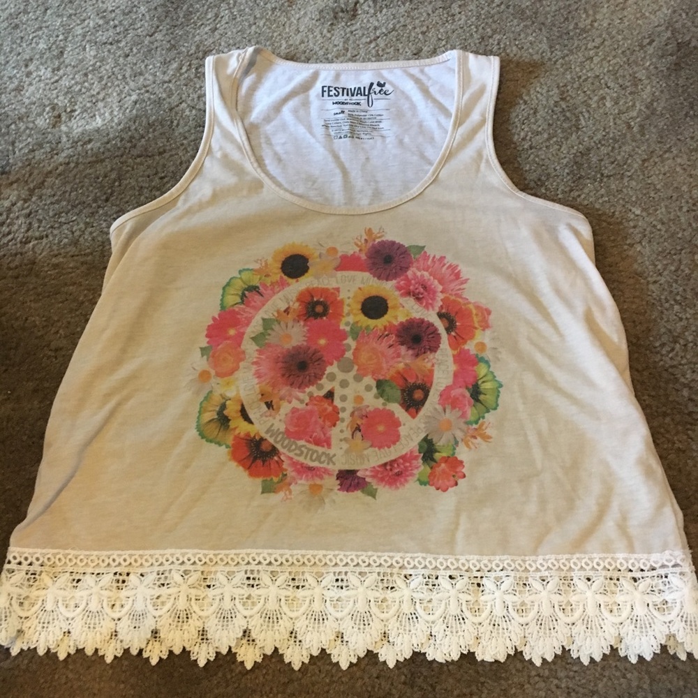 Floral crop top