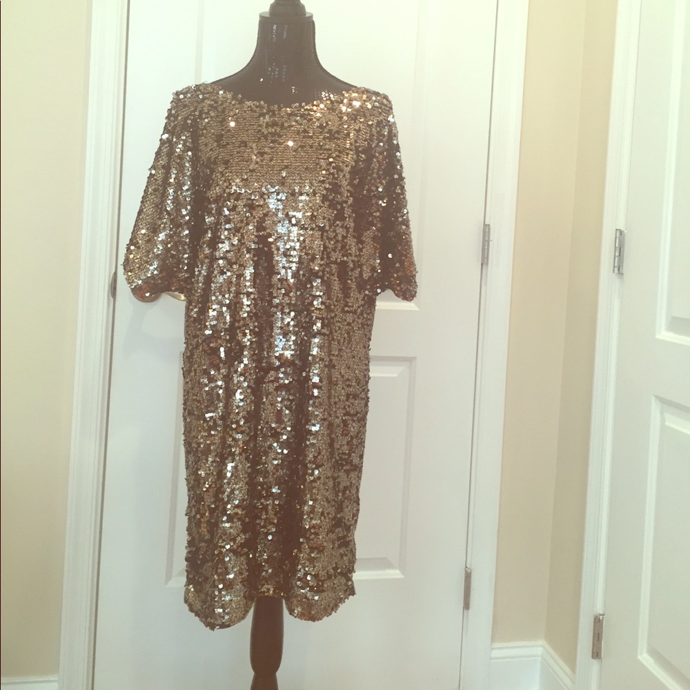 NWT Calvin Klein sequins dress