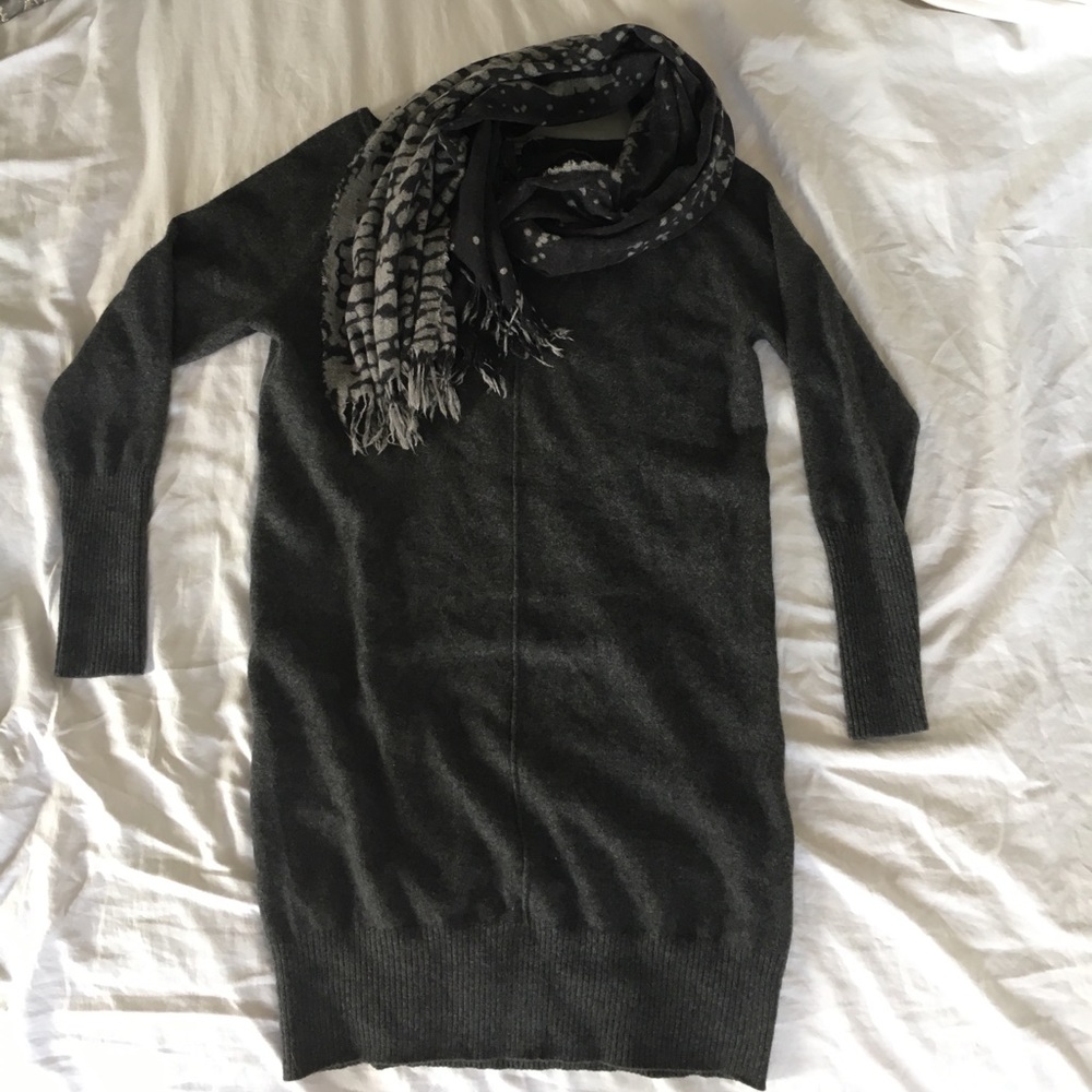 Athleta cashmere sweater dress