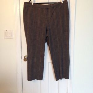Lane Bryant Plaid Trousers
