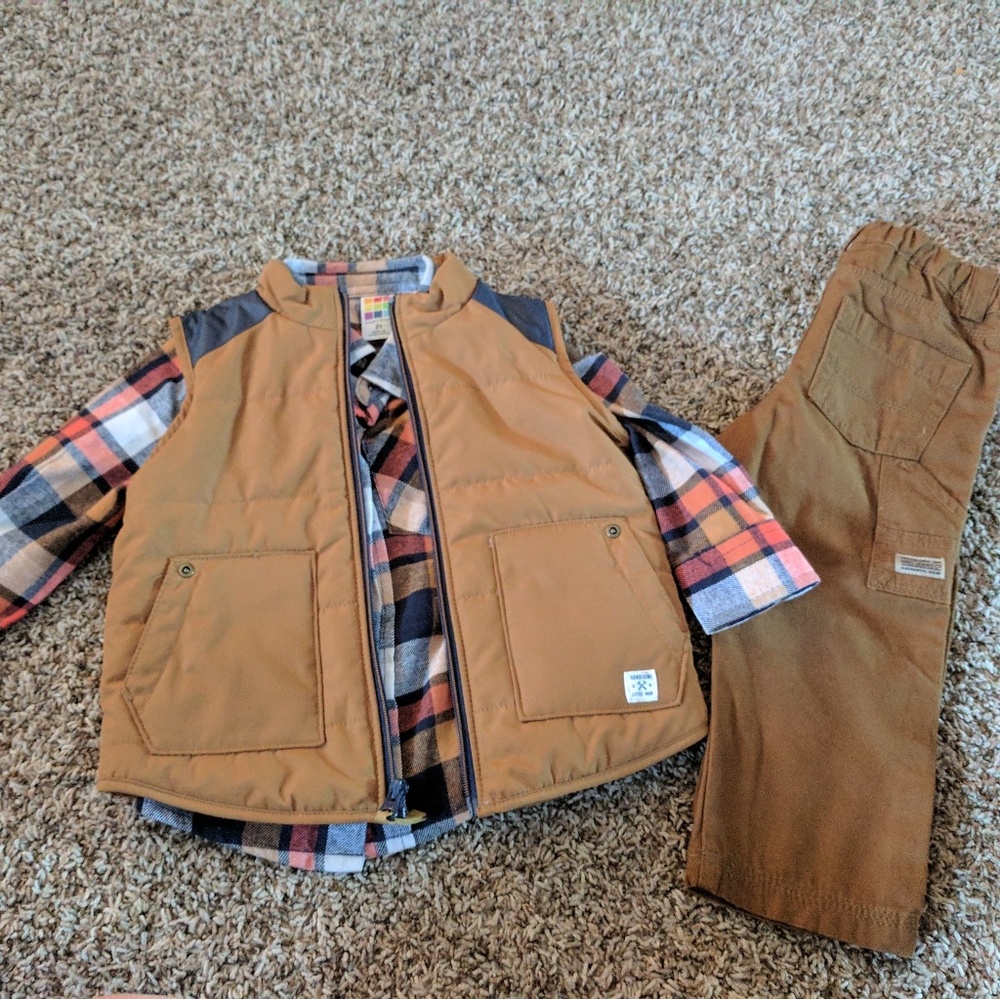 Boys winter outift.